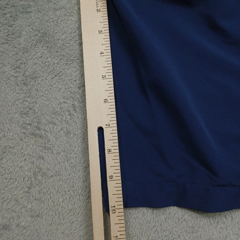 Nike Shorts Mens 38 Blue Golf Chino Pockets Preppy Casual Dri Fit